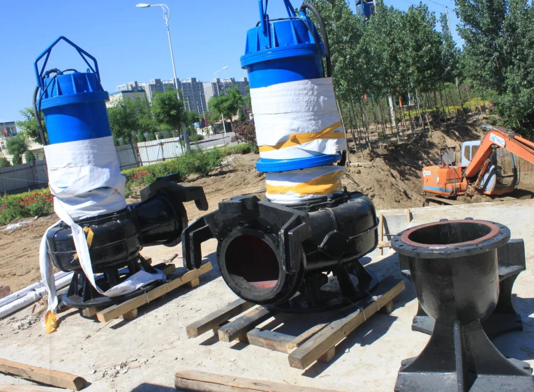 Non-Clog Submersible Sewage Treatment Pump for Waste Water