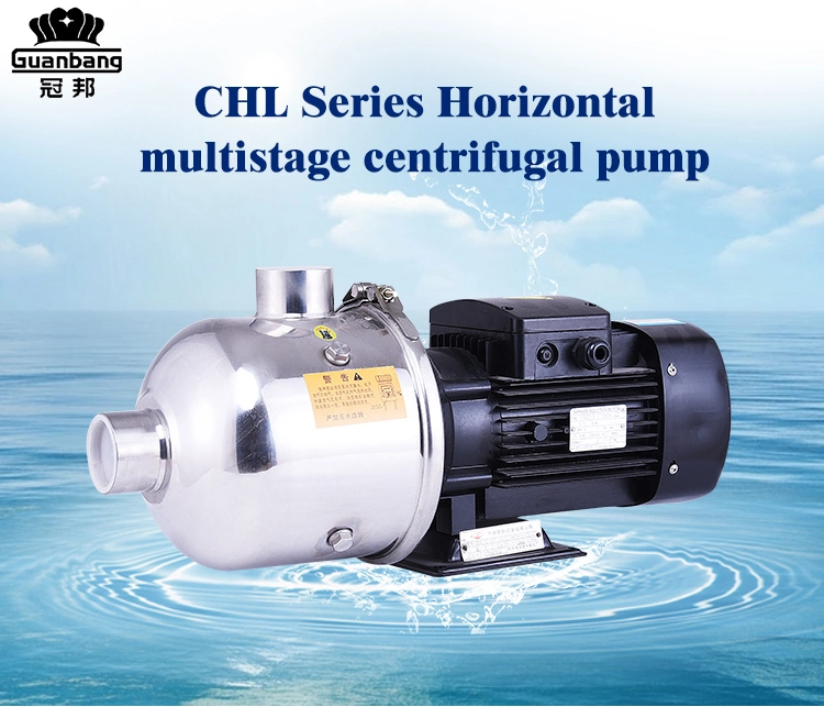 Electric Stainless Steel 5HP Pressure Booster Pumps Multistage Centrifugal Sea Water Pump