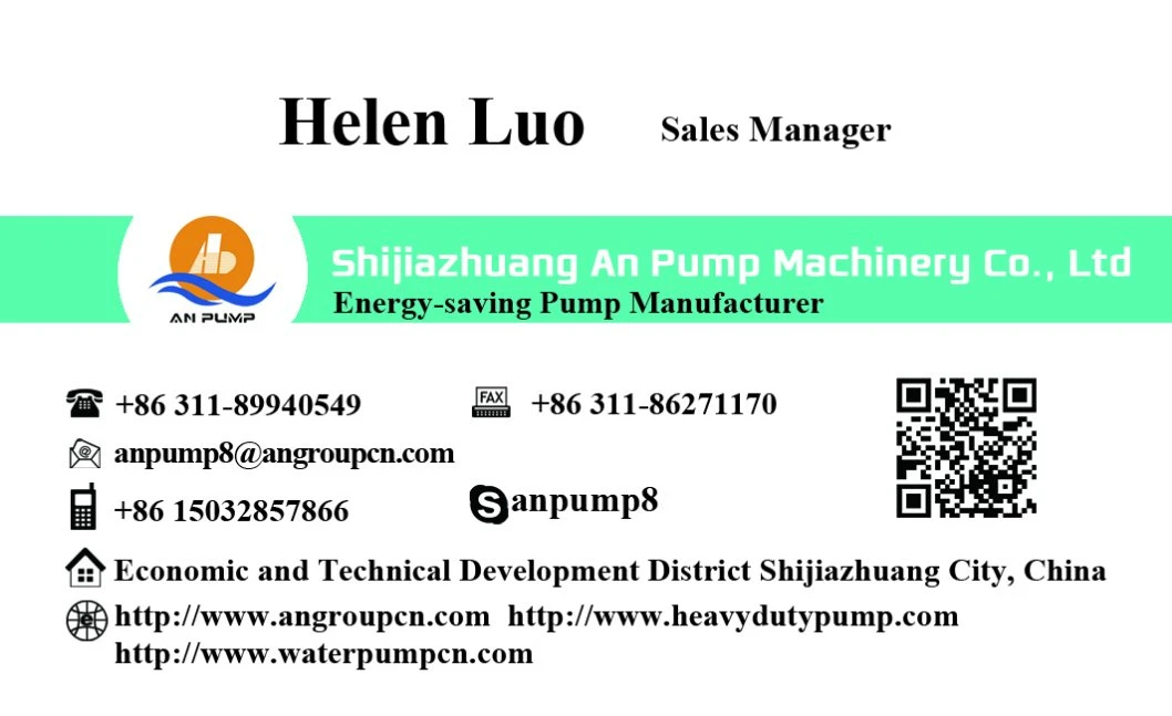 Wear and Corrosion Resistant High Quality Submersible Sand Dredging Pump