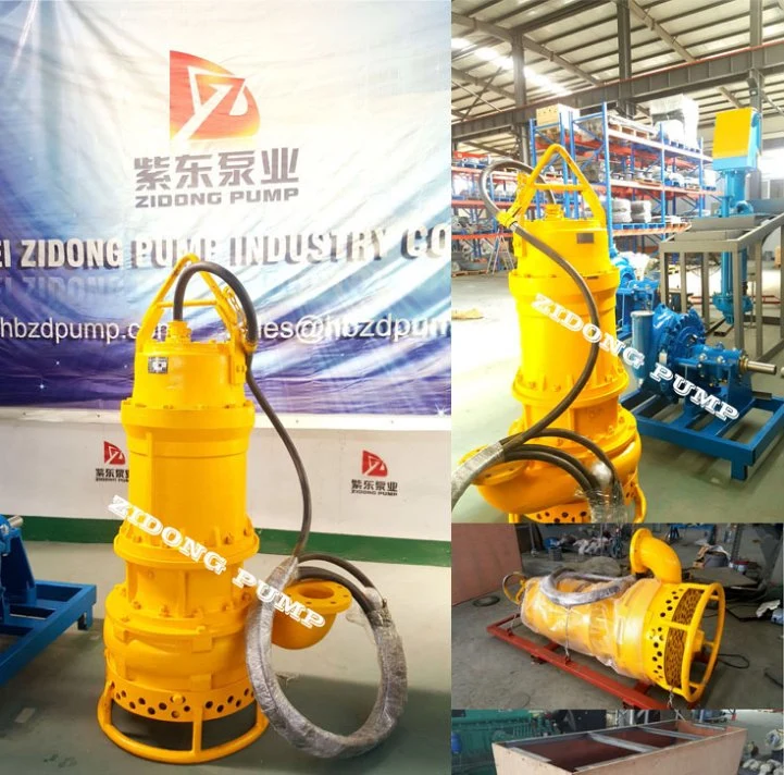 Non Clogging Open Impeller Design Submersible Silt Dredging Pump Sand Gravel Pump