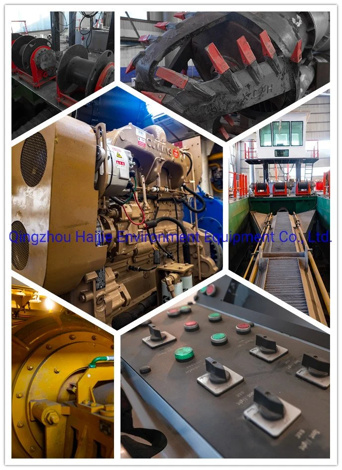 China Professional Dredging Factory for Dredging Vessels with Submersible Sand Pump Used in River for Sale