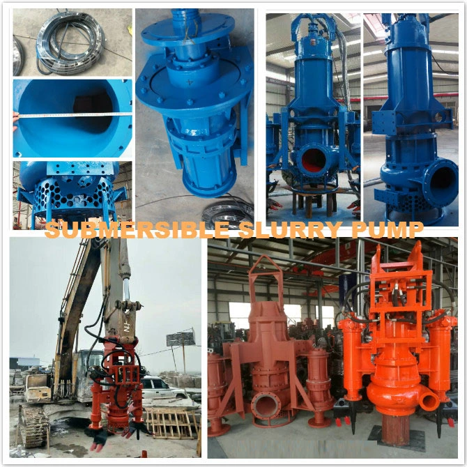 Ss Submersible Sand Slurry Pump Motor Drive Sump Pump for Mining