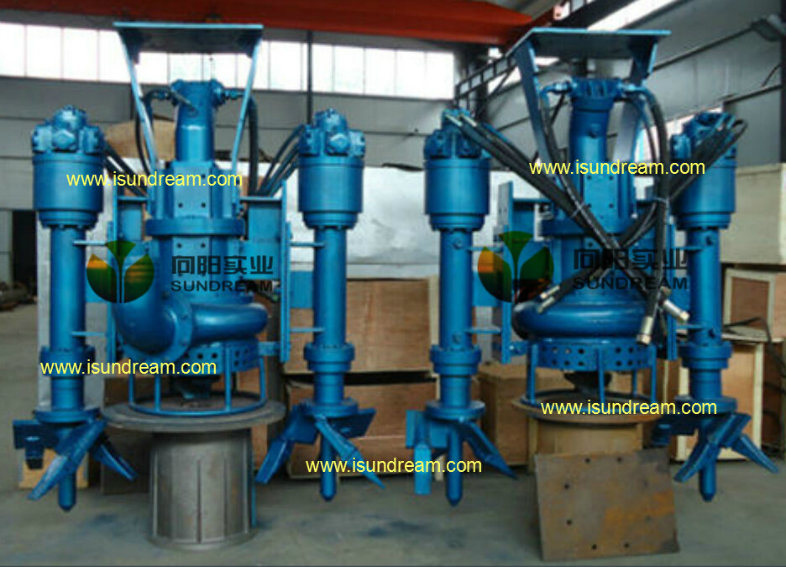 Submersible Dredge Pump with Agatitor