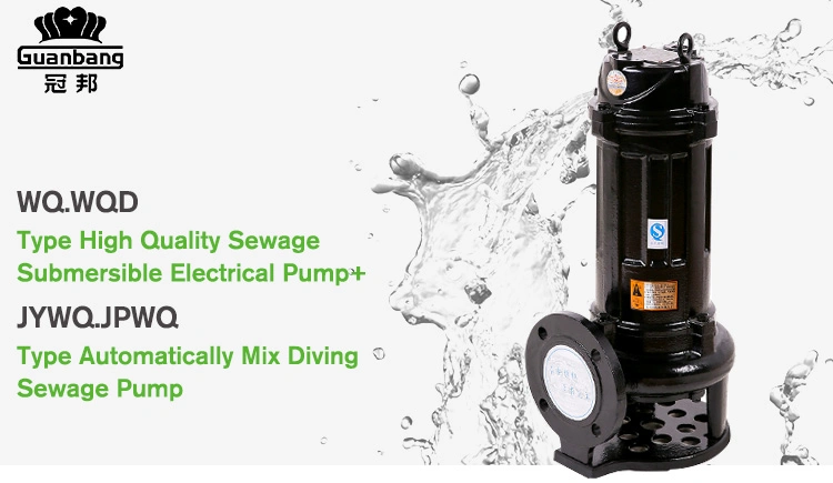 1.5kw/2HP Sewage Pump Submersible Pump for Dirty Water Use