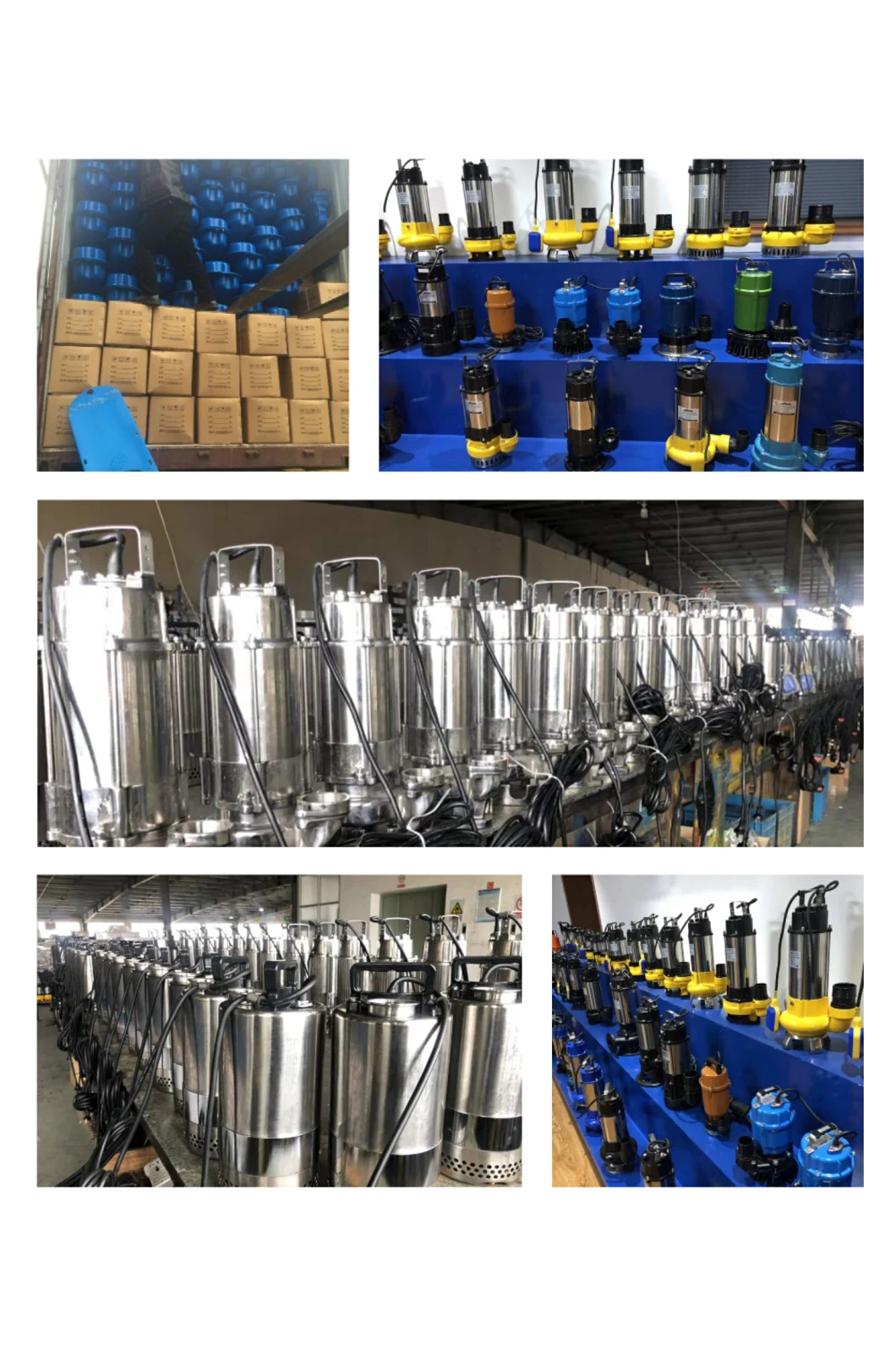 CE Approved High Quality304ss Big Flow Sea Water Stainless Steel Submersible Sewage Water Pump (L-300)