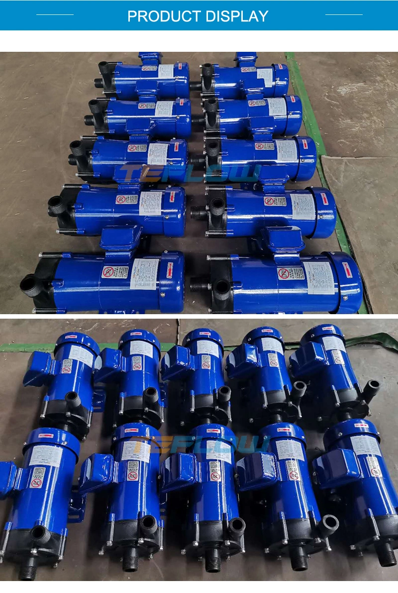 Magnetic Driving Pump Corrosion Resistant Chemical Centrifugal Acid Pump