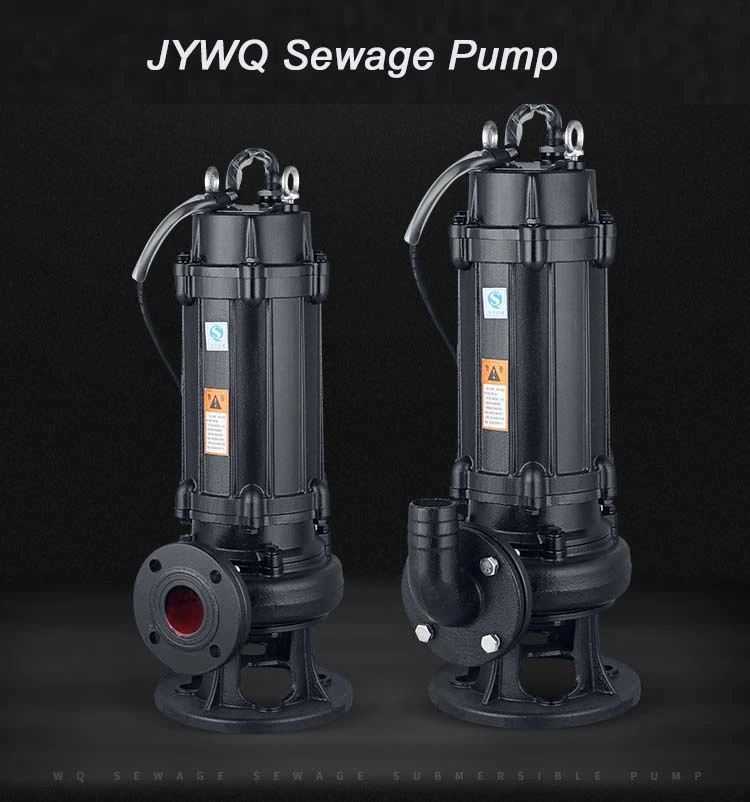 Non-Blockage Submersible Sewage Pump with Cutting Devices Slurry Pump Price