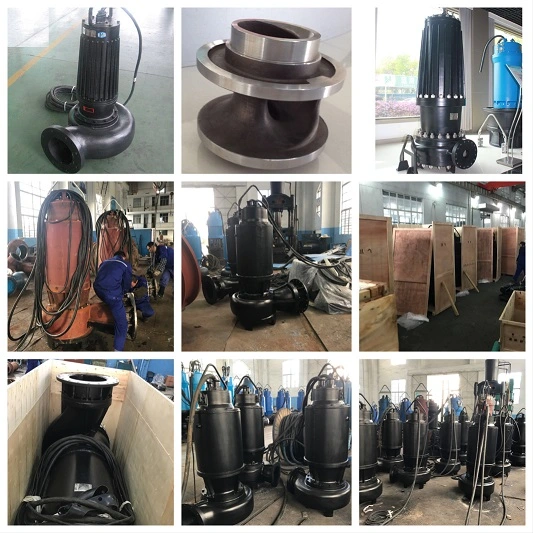 Wq Submersible Pumps for Sewage and Drainage with Cooling Jacket