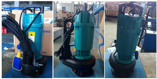 QDX Series Aluminium Sewage Submersible Water Pump with Float Switch