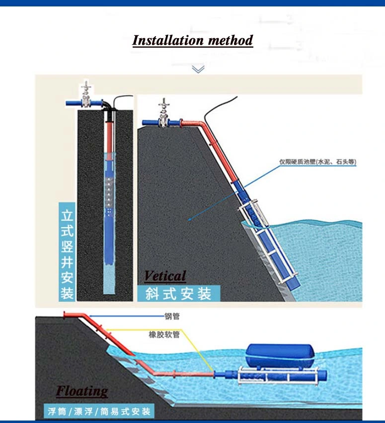 Electric Submersible Sea Water Fountain Pump