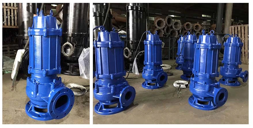 Non-Blockage Submersible Sewage Pump with Cutting Devices Slurry Pump Price