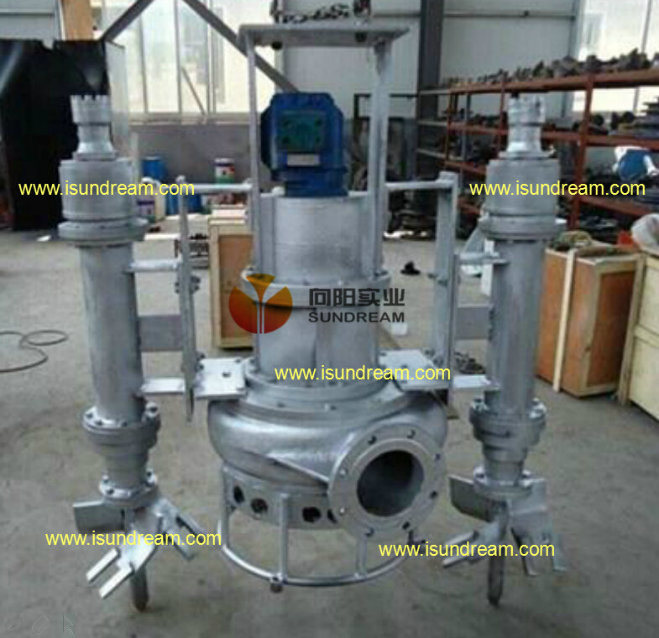 Submersible Dredge Pump with Agatitor