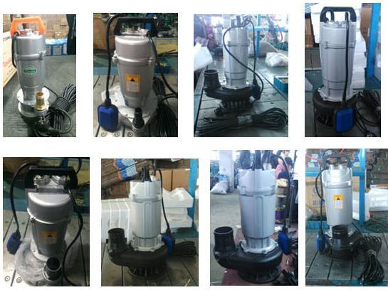 QDX Series Aluminium Sewage Submersible Water Pump with Float Switch