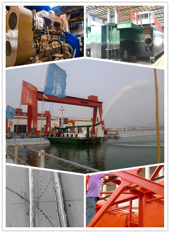 Hot Sale Hydraulic Cutter Suction Dredger with Submersible Sand Pump Used in River with Best Price