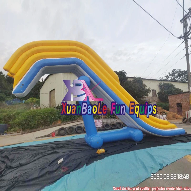 Ship Inflatable Dock Slide for Boat Use Inflatable Toboggan Slide Yacht Inflatable Water Slide