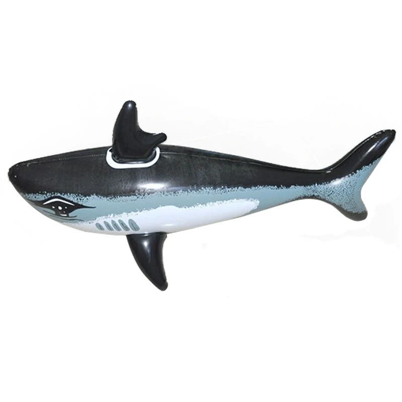 New Thickened Environmentally Friendly PVC Water Seat Boat Entertainment Place Inflatable Floating Row Shark Boat Spot Dolphin Floating Row