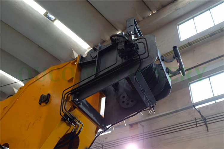 8t 15m Hydraulic Marine Telescopic Boom Crane with Remote Control System