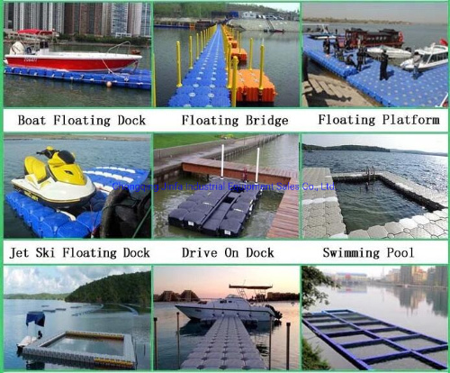Marine Plastic Combined Type Floating Pontoon Dock