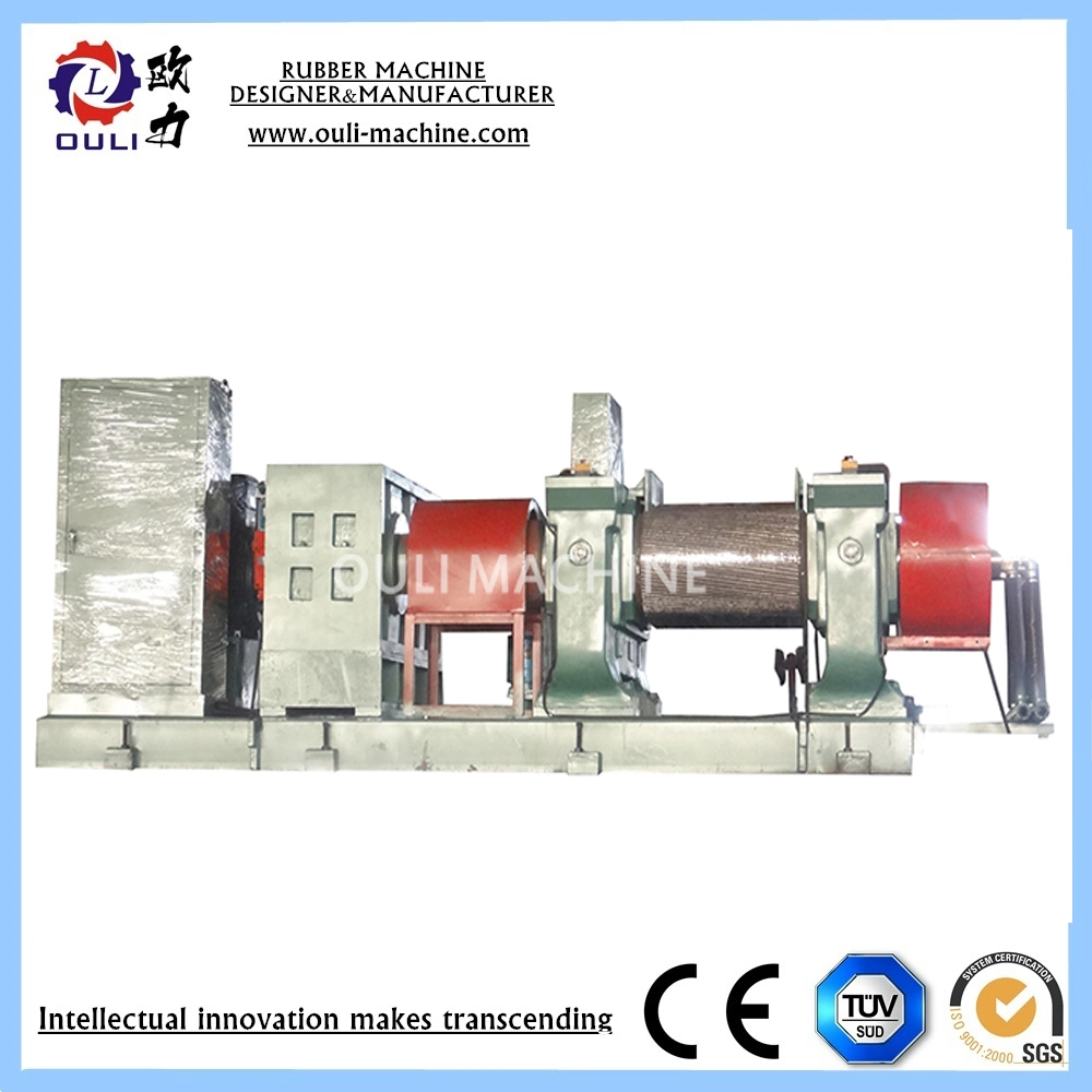 Used Tire Recycling Line of Semi Automatic Unit Rubber Blocks and Crumb Producing Machine