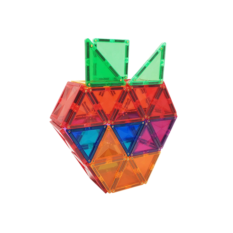 60PCS Magnetic Tiles Building Blocks Toys Kids 3D Magnet Blocks