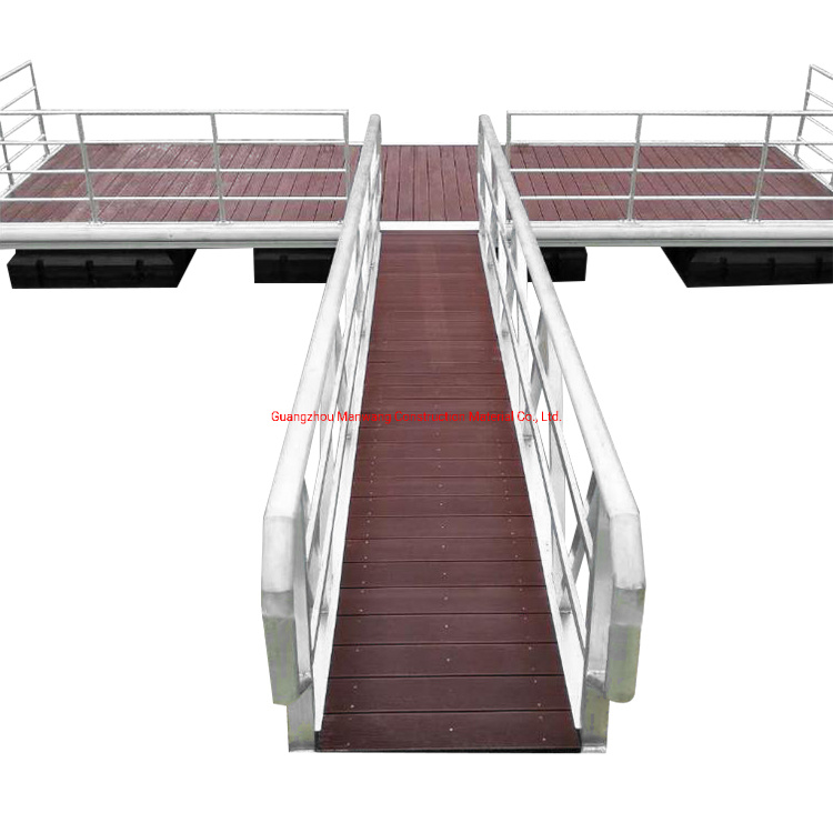 Marine Aluminum Floating Pontoon Walkway Plastic Boat Floating Dock for Sale