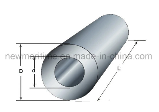 Cylindrical Marine Rubber Fender/Bumper for Protecting Boat and Dock