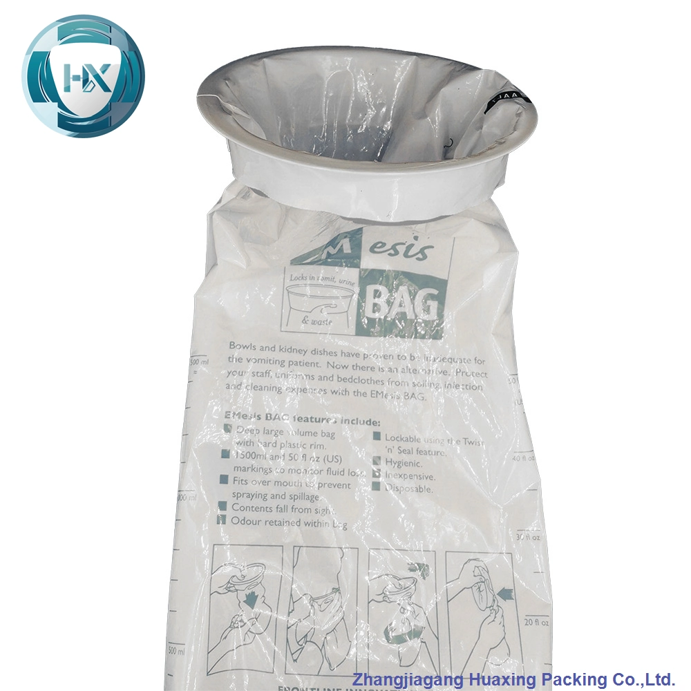 Factory Directly Supply Vomit Bags, Sickness Bags, Vomiting Bags, Emesis Bags, Air Sickness Bags, Sick Bags, Barf Bags, Car Sickness Bags, Motion Sickness Bags