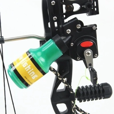 Bow Fishing Reel Bowfishing Tool for Compound Bow Recurve Bow with Bowfishing Line