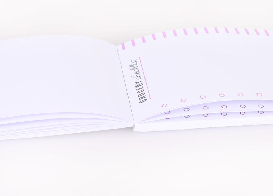 Soft PVC Cover Notebook Personalized Custom to Do List Blank Shopping List Notepad Logo