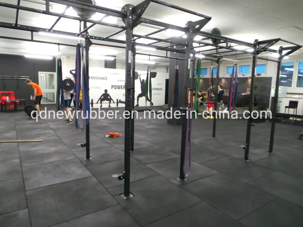 1 Inch Heavy Duty Body Strong Gym Rubber Floor Mat