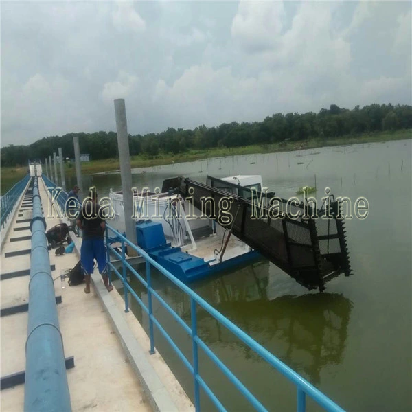 Floating Garbage Salvage Boat & Weed Harvester/ Aquatic Weed Cutting Ship