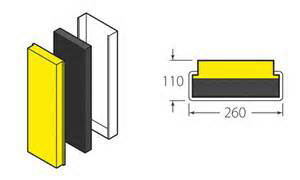 High Quality UHMW-PE Rubber Dock Bumpers for Loading Dock