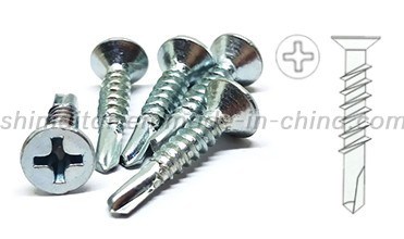 Metal Galvanized Hexagonal Hex Head Stainless Steel Tek Self Drilling Screw with Rubber Washer
