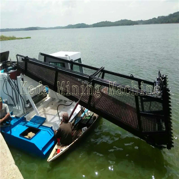 New Condition Aquatic Weed Harvester Floating Garbage Boat