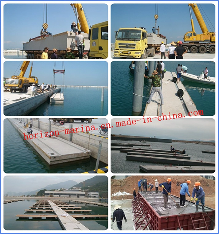 Maintenance Free Aluminum Profile Floating Pontoon Dock
