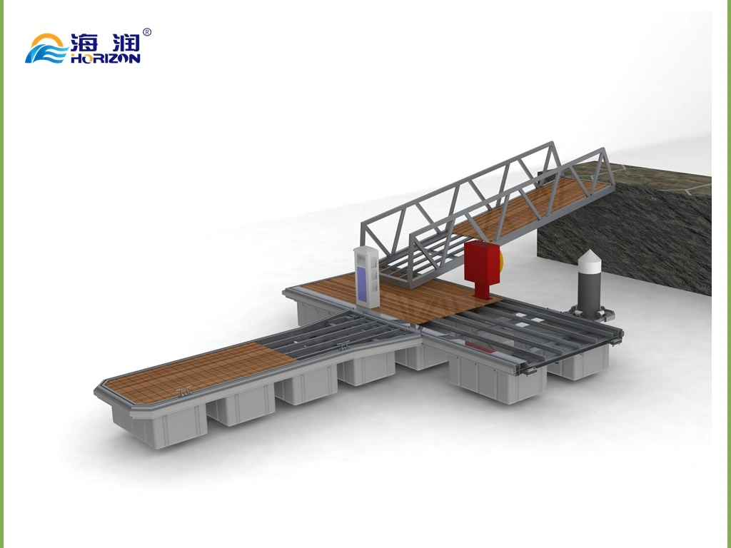 Private Dock Aluminum Modular Pontoon Jet Ski Platform Dock