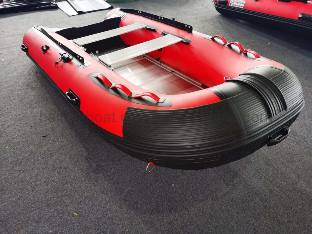 China Factory Water Sports Products 10.8feet 3.3m Inflatable Boat Ferry Boat Pneumatic Boat Sea Fishing Vessel Fast Boat Inflatable Canoe with Multi Colored