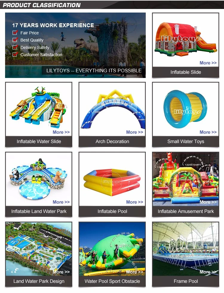 China Top Quality Popular Inflatable Floating Water Slides Inflatable Floating Island for Sale