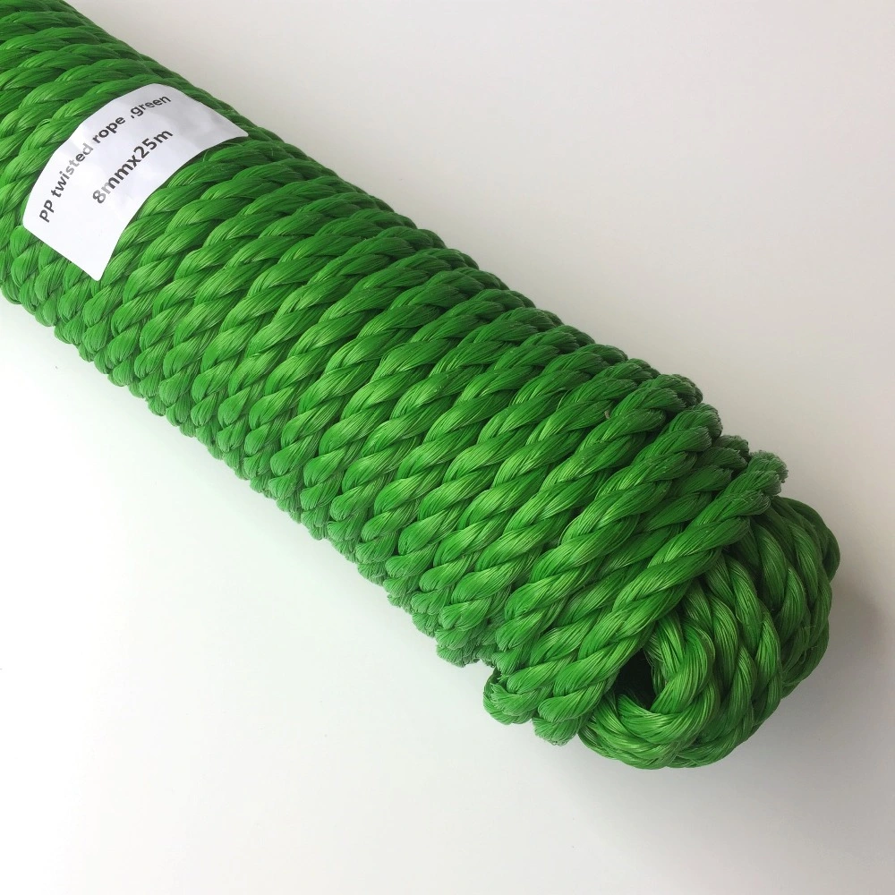 Heavy Duty Twisted Polypropylene Rope Floating PP Rope Boat Rope Sailing Camping Secure Line Clothes Line