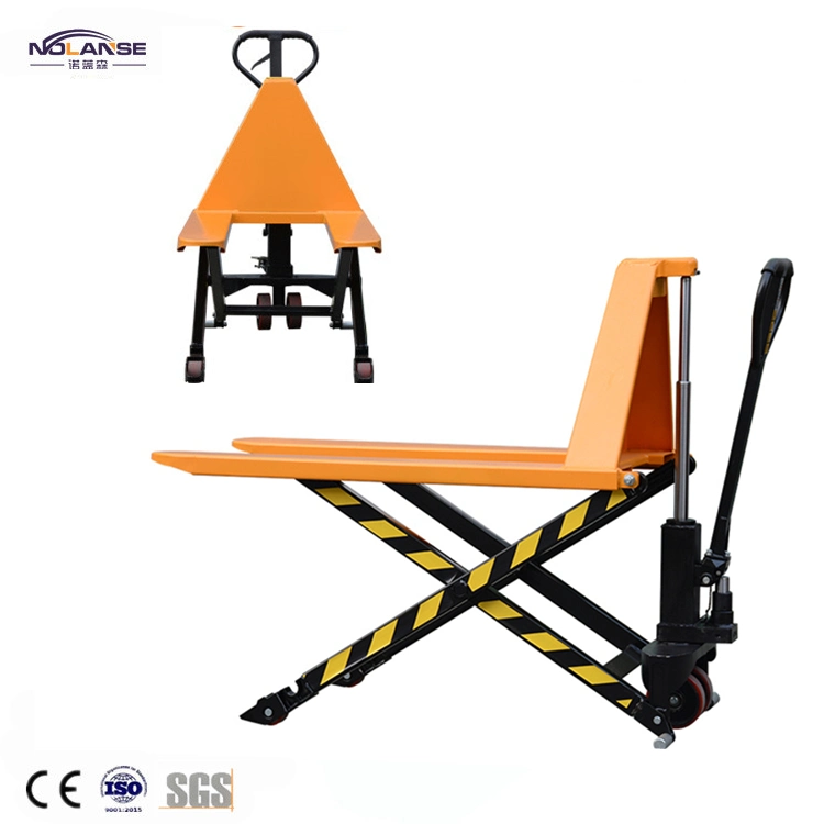 Factory Direct Sale Electric or Manual Scissor Lifting Pallet Truck Heavy Lifting