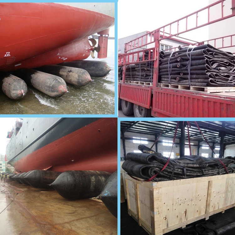 Heavy Moving Airbag Ship Launching Pneumatic Airbag Marine Rubber Airbags
