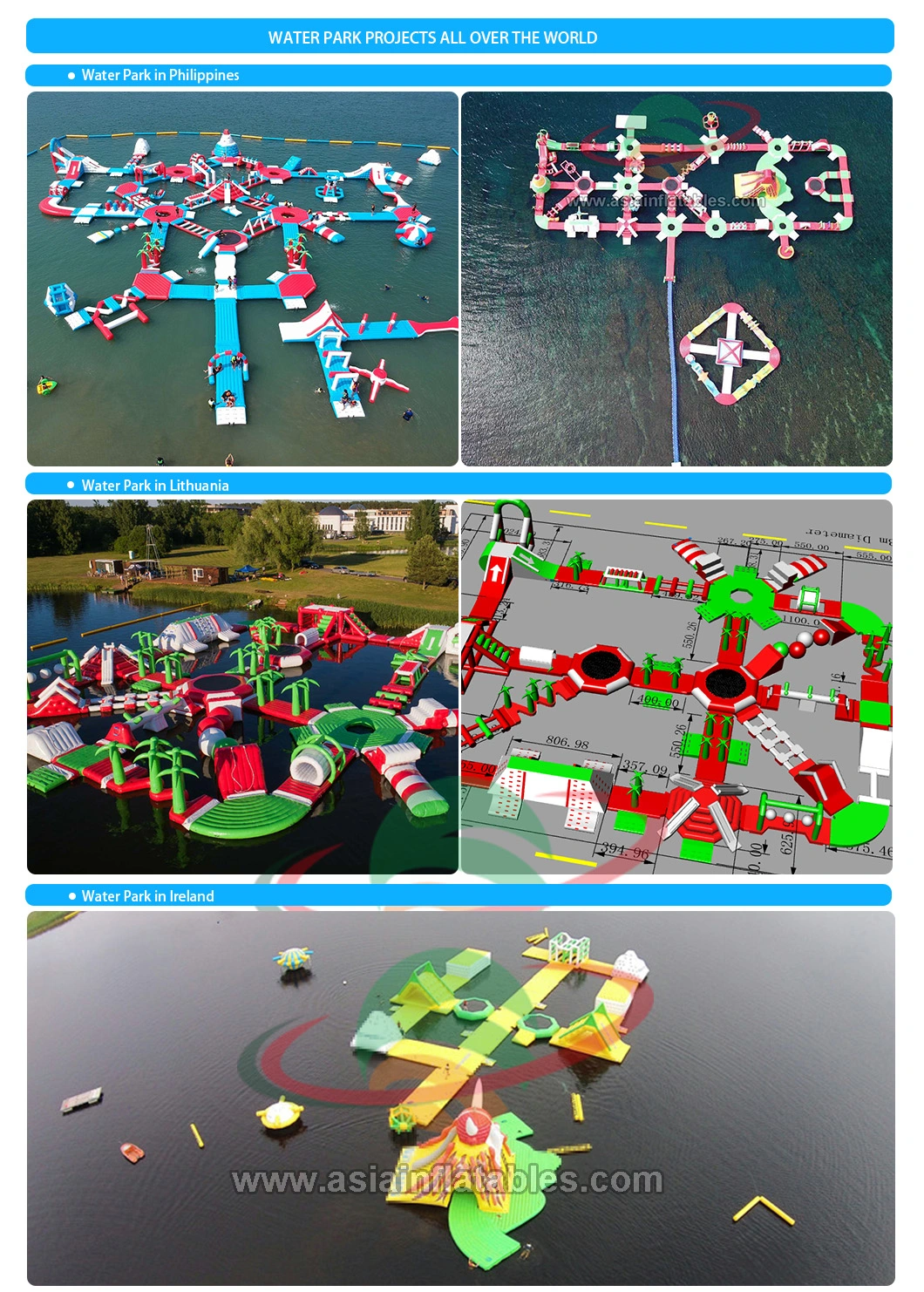 Commercial Inflatable Floating Island Floating Water Park for Sale