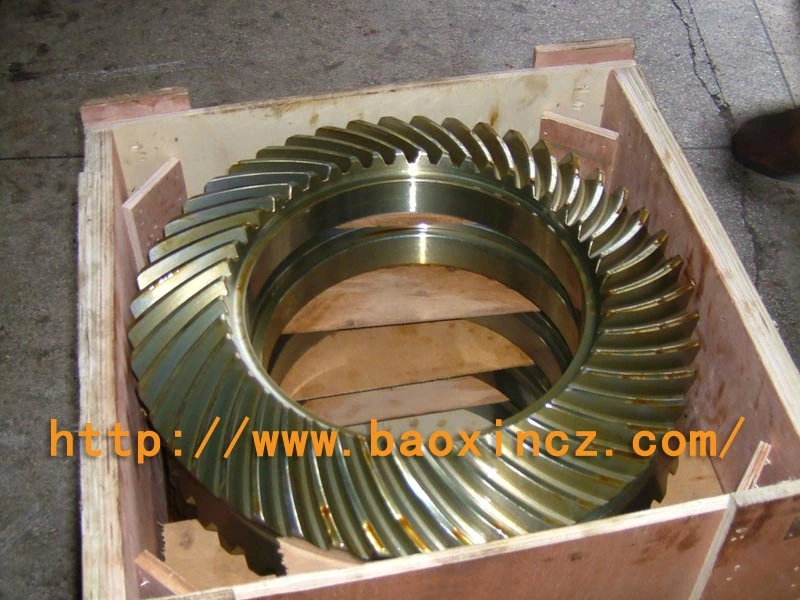 Forged Spiral Bevel Gear for Marine System