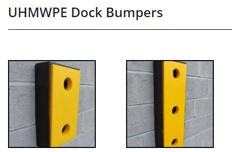 UHMWPE Loading Dock Bumper Pad for Loading Bay