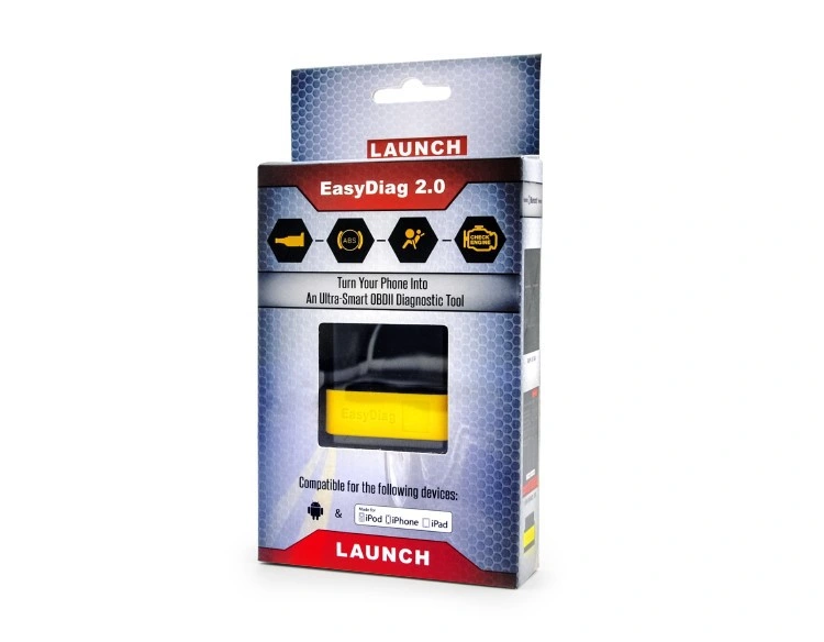 100% Original Launch X431 Easydiag 2.0 Auto Code Scanner Launch Easy Diag for Android & Ios 2 in 1