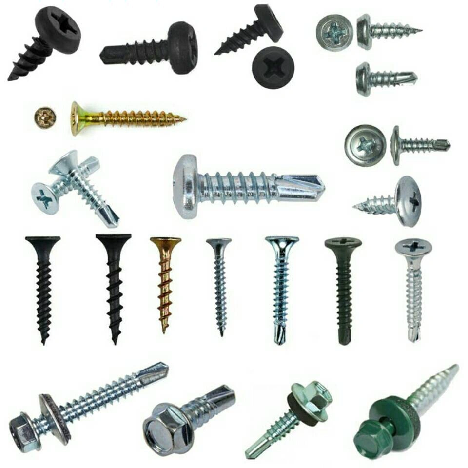 DIN7504K M10 Carbon Steel Hex Flange Pan Head Self Drilling Screw with Rubber Washer