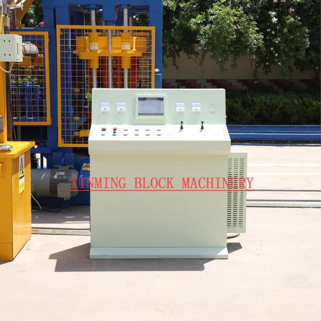 Qt 8-15 Fully Automatic Block Making Machine Hollow Block, Solid Block, Paver Block, Houdis Block, Curved Block, Curbstone and So on for Commercial Use