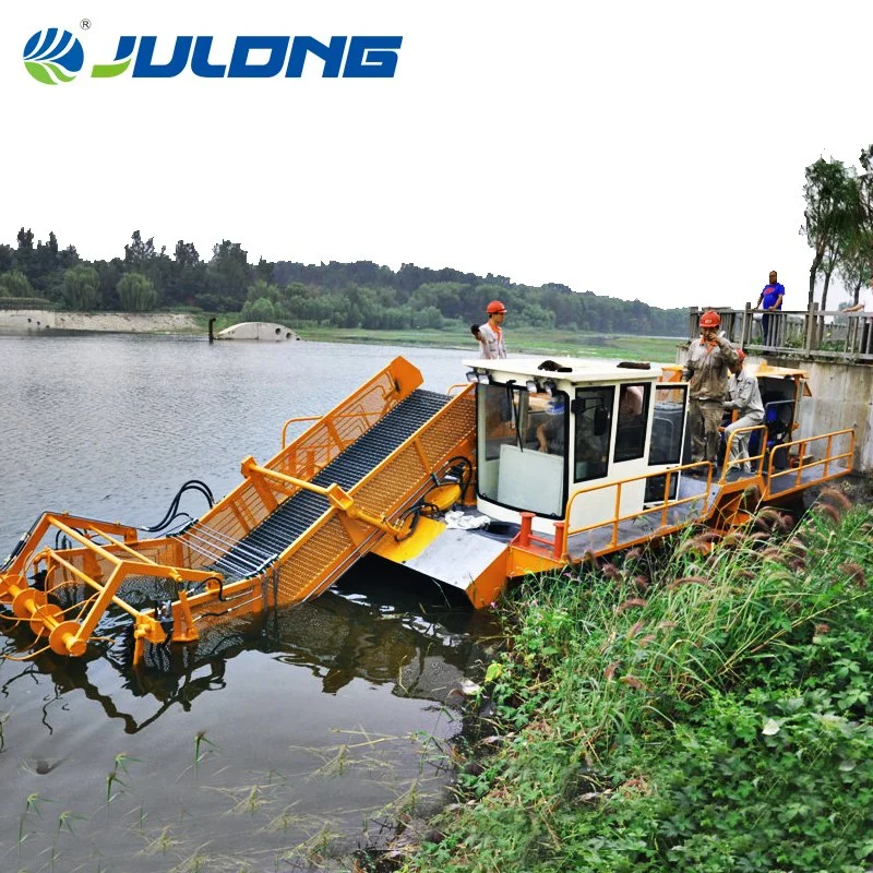 Garbage Collection Boat/Floating Rubbish Harvester Boat/Water Reed Harvester