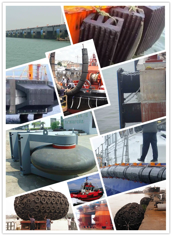 Marine Rubber Fender Dock Bumpers and Fenders