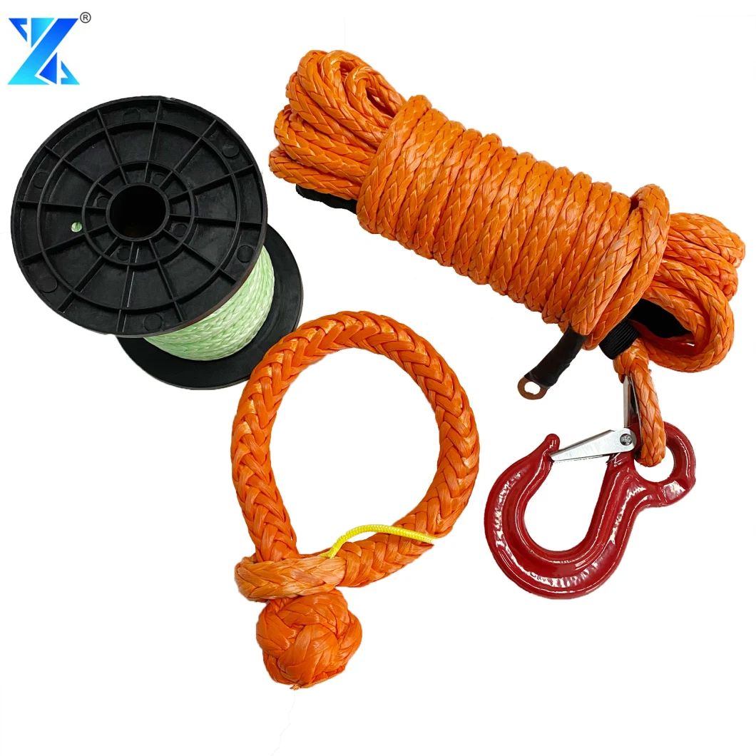 Twisted Nylon Boat Fender Rope Marine Fenders Ropes 3 Strand Recovery Rope Kinetic Rope